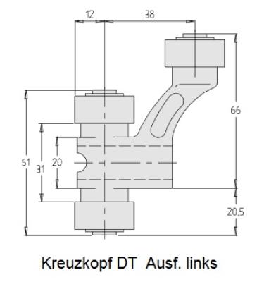 DT1/15 Kreuzkopf links